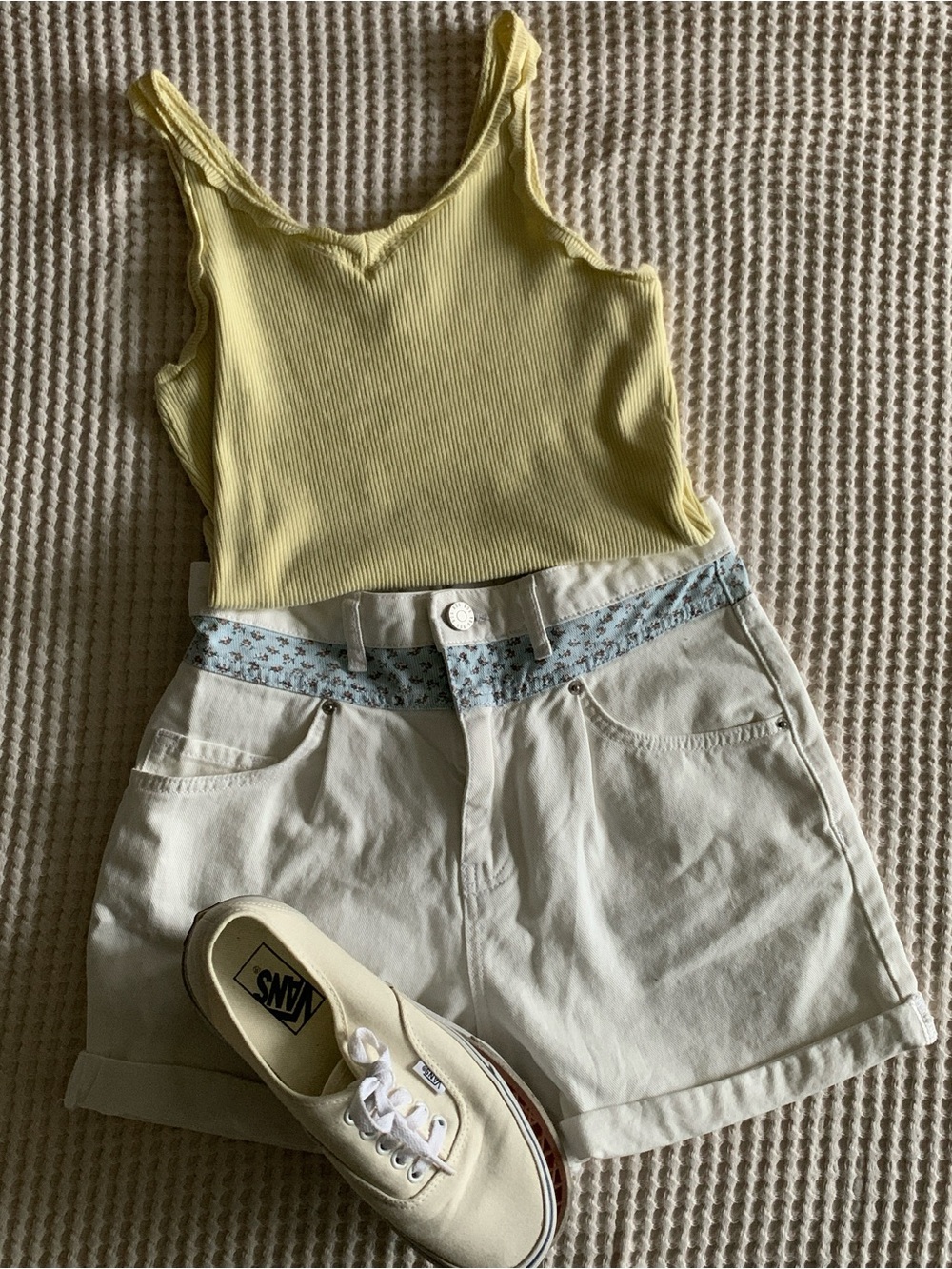 Urban Outfitters Floral High-Waist Shorts